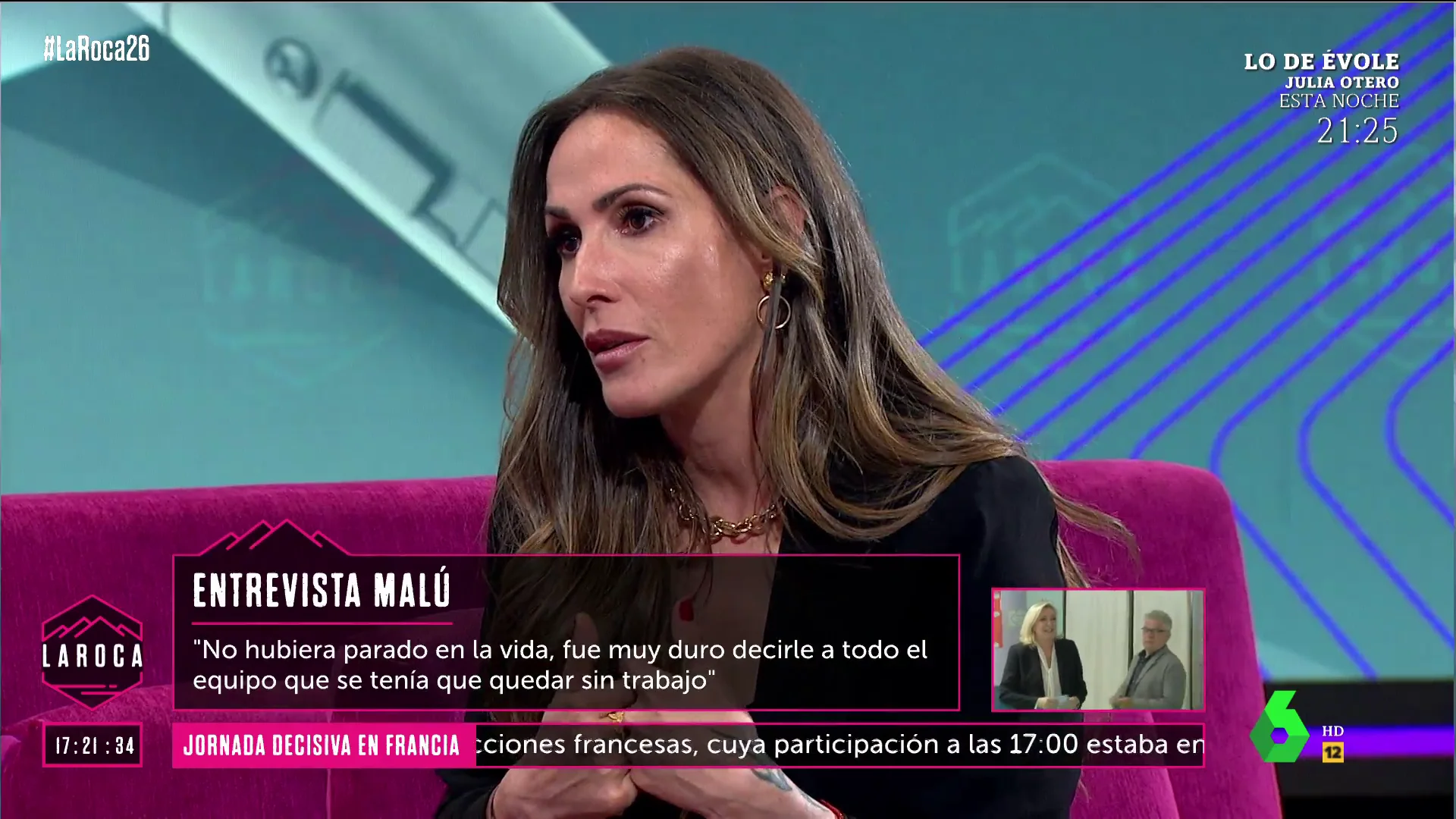 Malú en La Roca