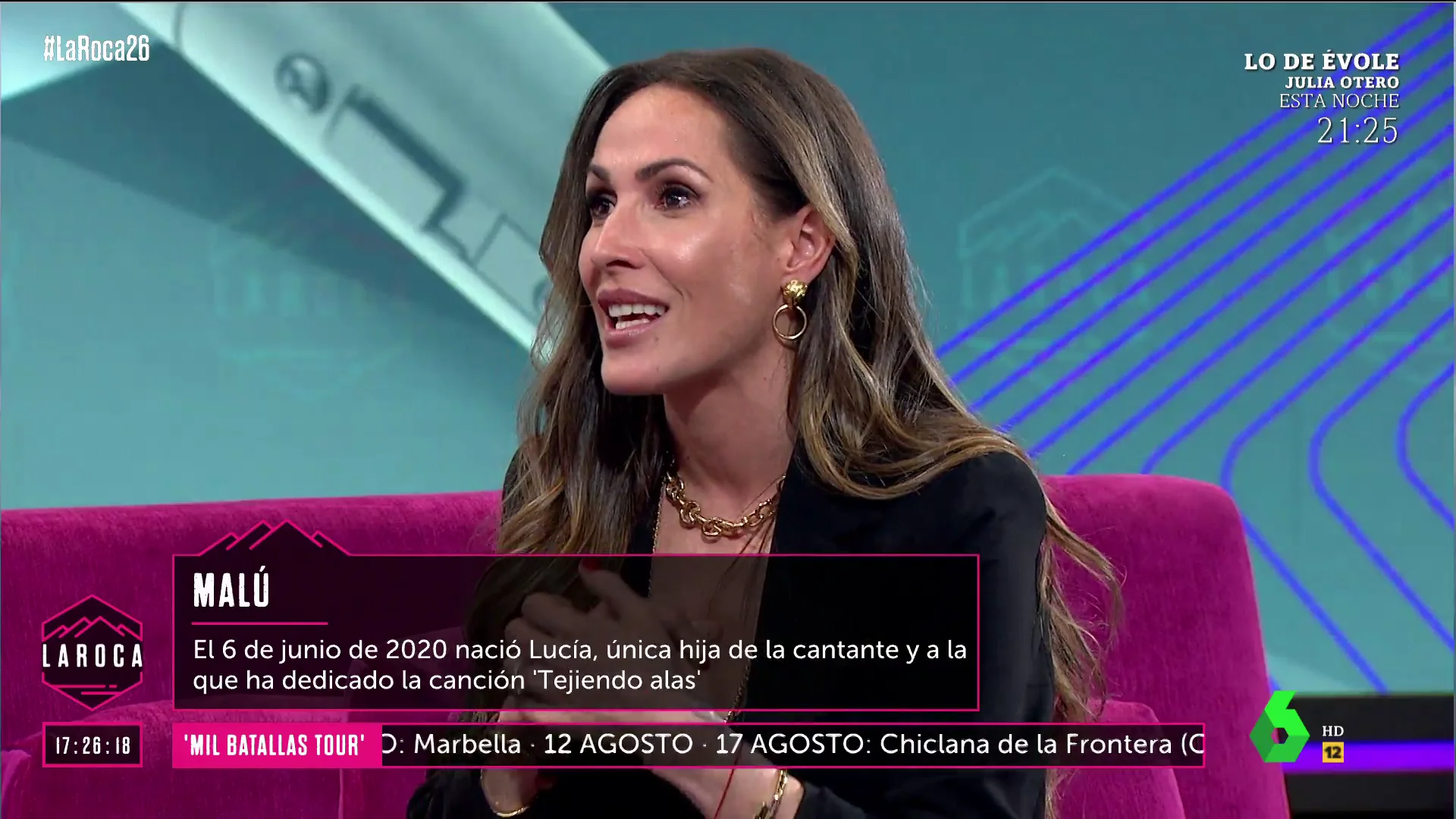 Malú en La Roca