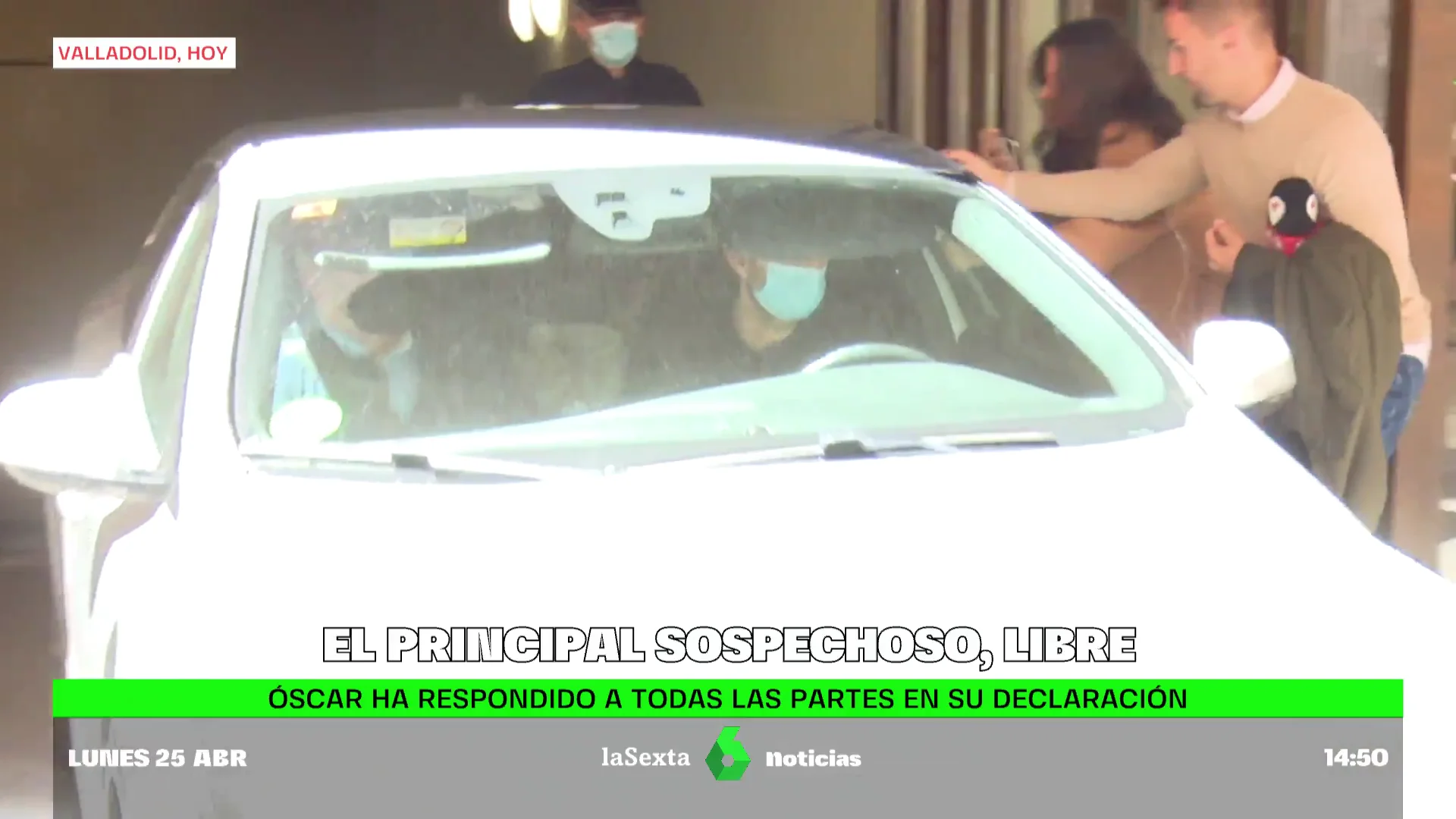 Óscar, principal sospechoso de la muerte de Esther López, declara hoy: estas son todas sus contradicciones