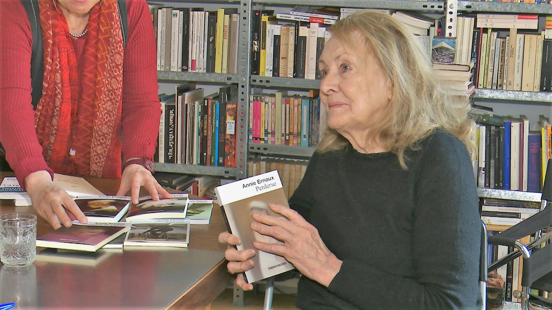 La escritora Annie Ernaux