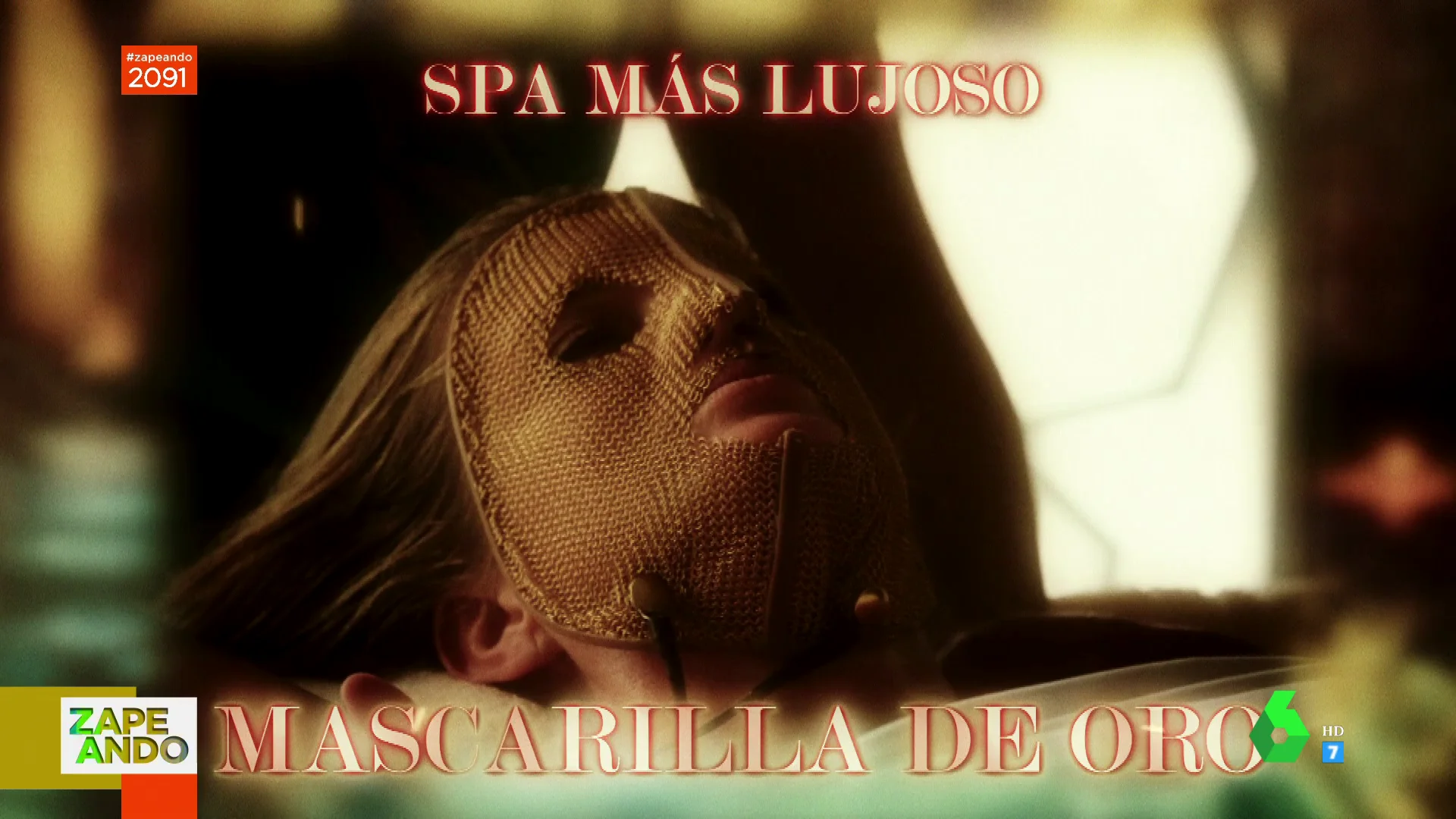 Mascarilla de oro