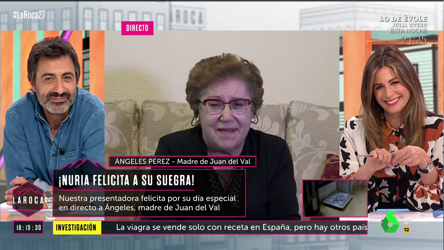Ángeles, madre de Juan del Val Ángeles, madre de Juan del Val
