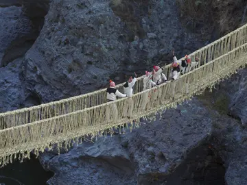 ¿Te atreves a cruzar el último puente inca de Perú? ¿Te atreves a cruzar el último puente inca de Perú?