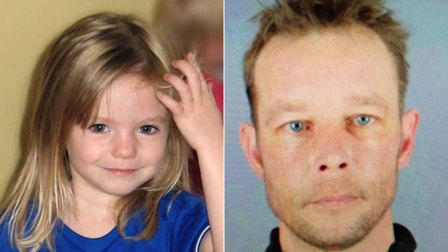 Madeleine McCann y Christian Brueckner, principal sospechoso del crimen Madeleine McCann y Christian Brueckner, principal sospechoso del crimen