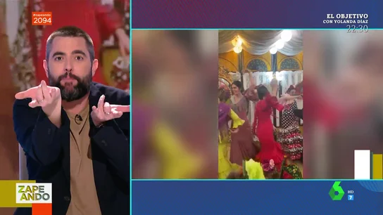 El cómico análisis de Dani Mateo a Boticaria García: "Pero, ¿quién te ha enseñado a bailar sevillanas, Spiderman?" El cómico análisis de Dani Mateo a Boticaria García: "Pero, ¿quién te ha enseñado a bailar sevillanas, Spiderman?"