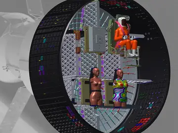 Cuerpos artificiales de mujer que viajarán al espacio Cuerpos artificiales de mujer que viajarán al espacio