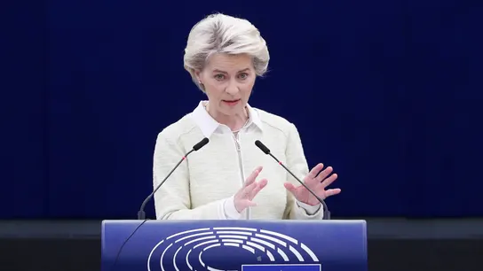 Ursula von der Leyen, presidenta de la Comisión Europea. Ursula von der Leyen, presidenta de la Comisión Europea.