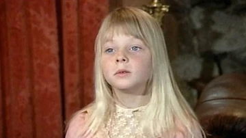 Así era Jodie Foster cuando salía en la serie 'Bonanza'.