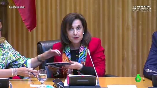 El mal rato de Margarita Robles al confundir a los votantes de Unidas Podemos con los de Vox El mal rato de Margarita Robles al confundir a los votantes de Unidas Podemos con los de Vox