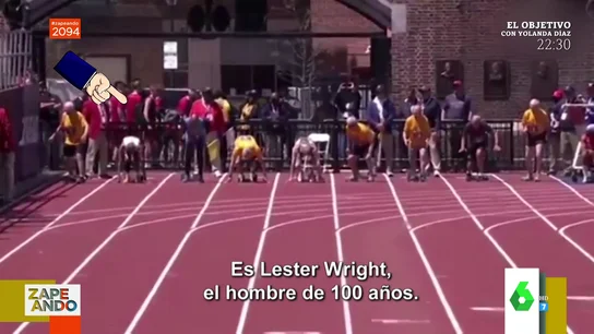 Así fue la carrera en la que un anciano de 100 años se proclamó el "el hombre centenario más rápido del mundo" Así fue la carrera en la que un anciano de 100 años se proclamó el "el hombre centenario más rápido del mundo"