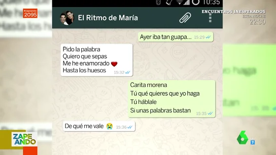 Esta es la divertida conversación por Whatsapp que se puede hacer con los títulos de las canciones de Andy y Lucas Esta es la divertida conversación por Whatsapp que se puede hacer con los títulos de las canciones de Andy y Lucas