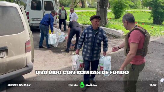 Sobreviven por la ayuda humanitaria