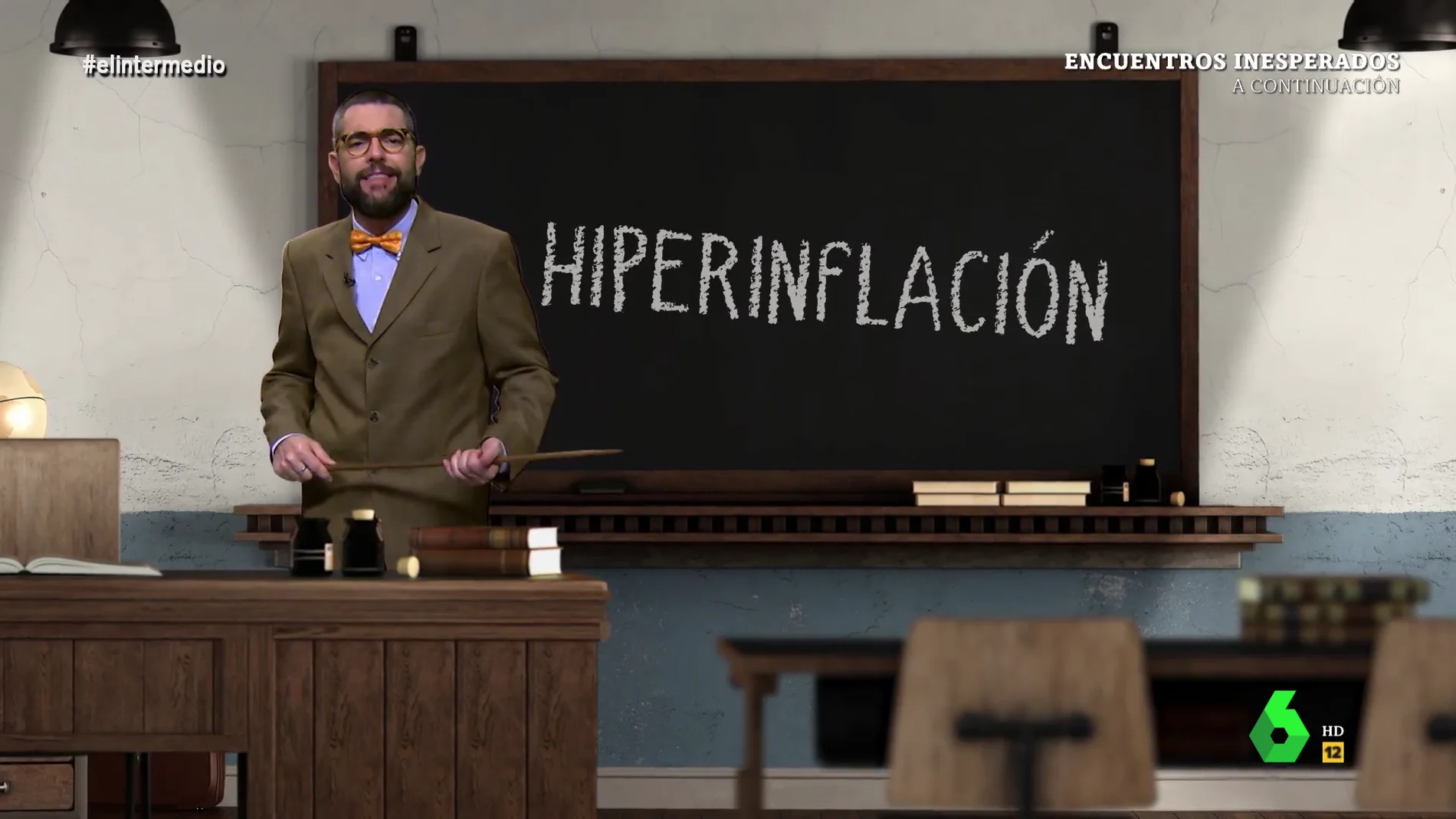 Dani Mateo repasa la historia de la "hiperinflación", la inflación en "versión cachas hasta que la economía se va a tomar por saco"