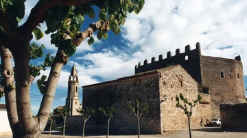 Castillo del siglo XI en Creixell (Tarragona)
