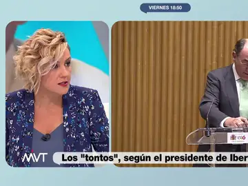 Cristina Pardo, tajante con las palabras del presidente de Iberdrola: &quot;Me parece de una falta de empatía que no tengo palabras&quot;