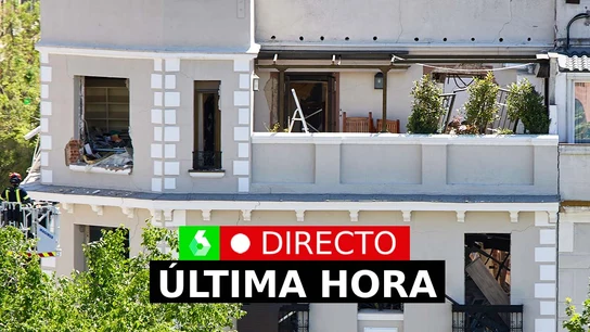 Explosión en un edificio del centro de Madrid Explosión en un edificio del centro de Madrid