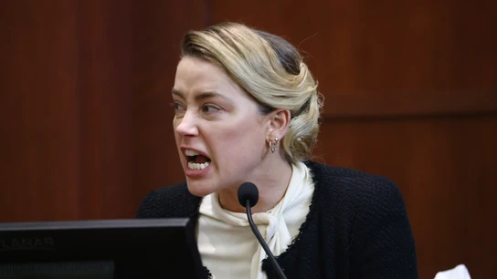 Amber Heard en su juicio contra Johnny Depp Amber Heard en su juicio contra Johnny Depp