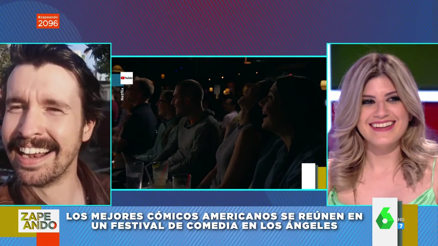 El divertido rifirrafe de Santi Alverú con Paula Púa, nueva zapeadora: "¿Qué hace ahí?, ¡contratáis a cualquiera!" El divertido rifirrafe de Santi Alverú con Paula Púa, nueva zapeadora: "¿Qué hace ahí?, ¡contratáis a cualquiera!"