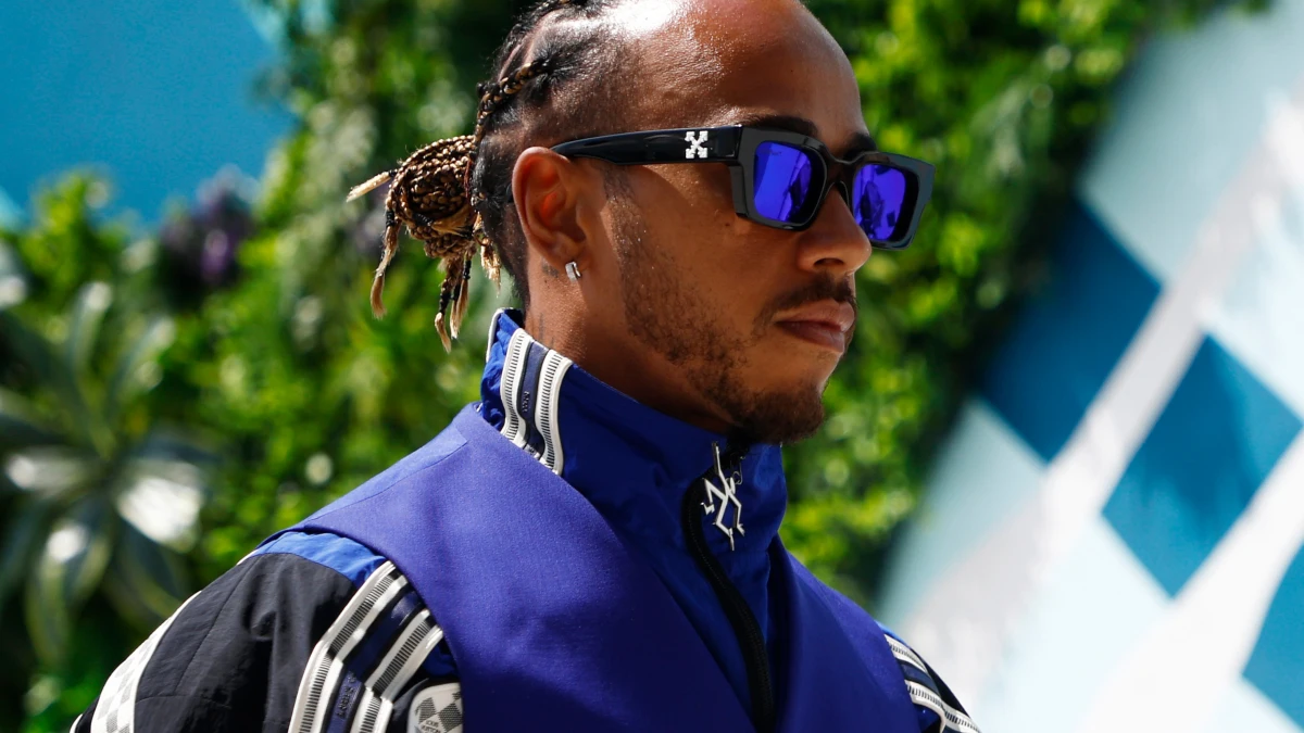 Lewis Hamilton, en Miami