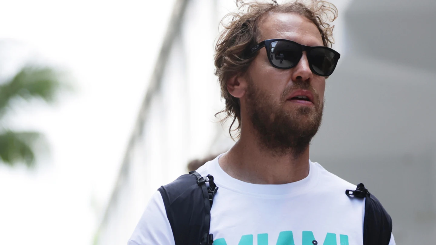 Sebastian Vettel, en Miami Sebastian Vettel, en Miami
