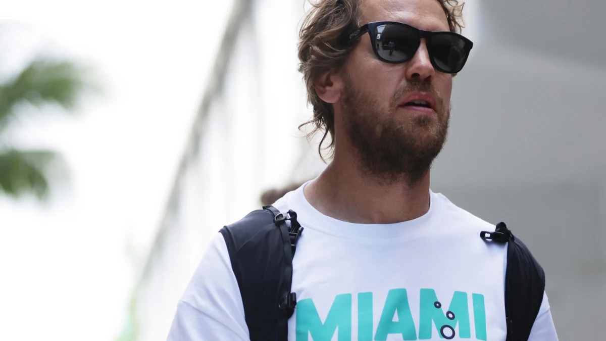 Sebastian Vettel, en Miami