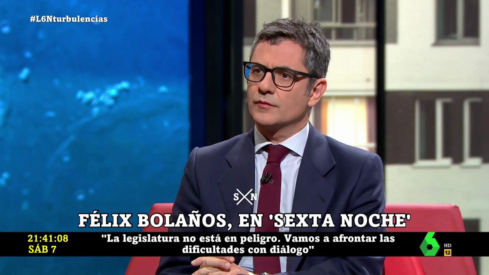 Félix Boñalos en laSexta Noche