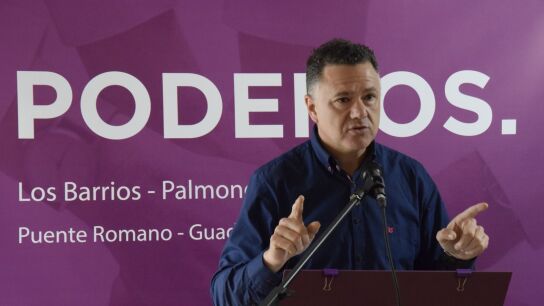 Juan Antonio Delgado, en un acto en Los Barrios