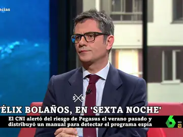 Félix Bolaños en laSexta Noche