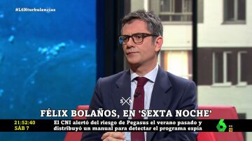 Félix Bolaños en laSexta Noche