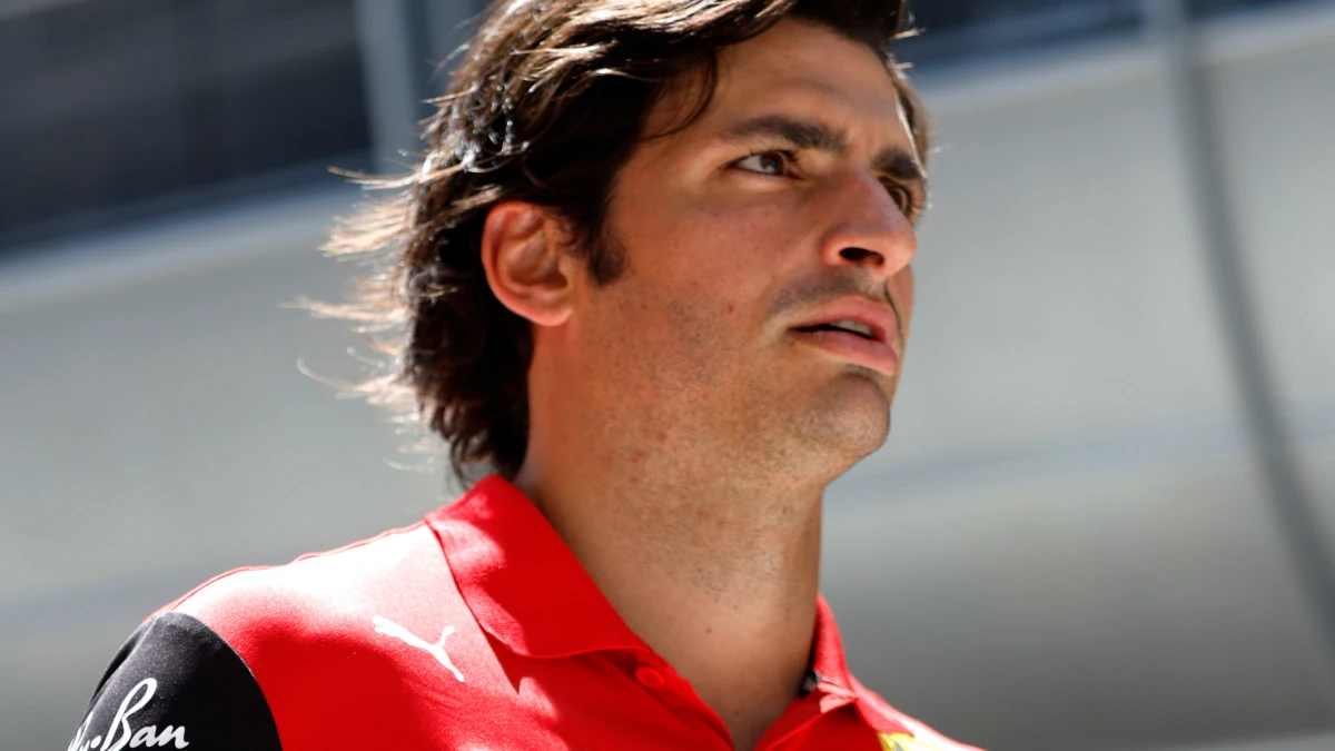 Carlos Sainz, con Ferrari