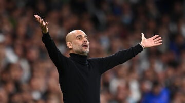 Pep Guardiola, entrenador del Man City