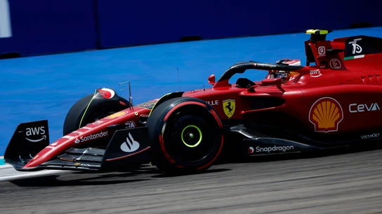 Carlos Sainz, con el Ferrari Carlos Sainz, con el Ferrari