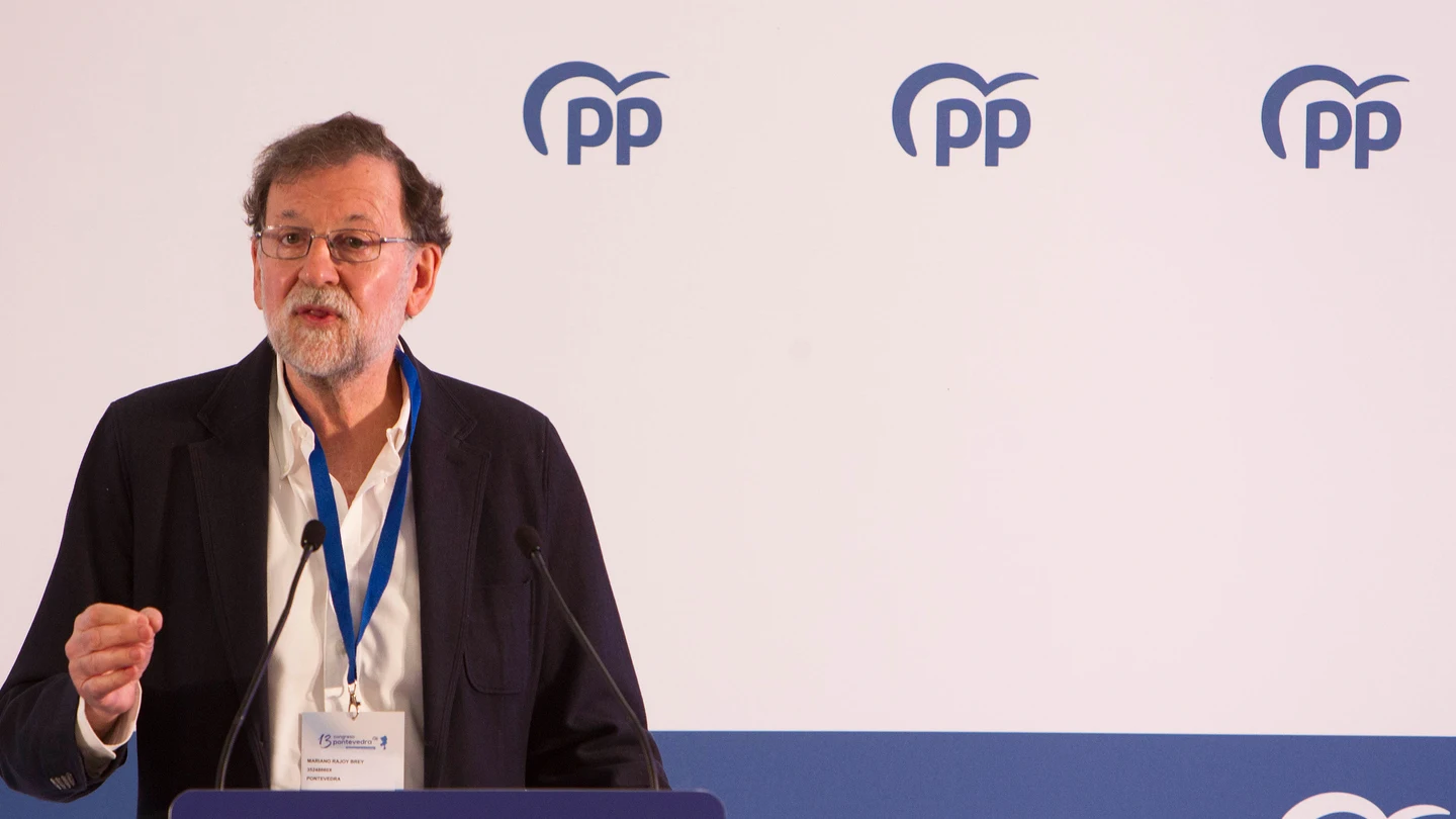 El expresidente del Gobierno Mariano Rajoy, en Pontevedra El expresidente del Gobierno Mariano Rajoy, en Pontevedra
