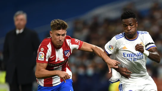 Marcos Llorente, ante Vinicius Marcos Llorente, ante Vinicius