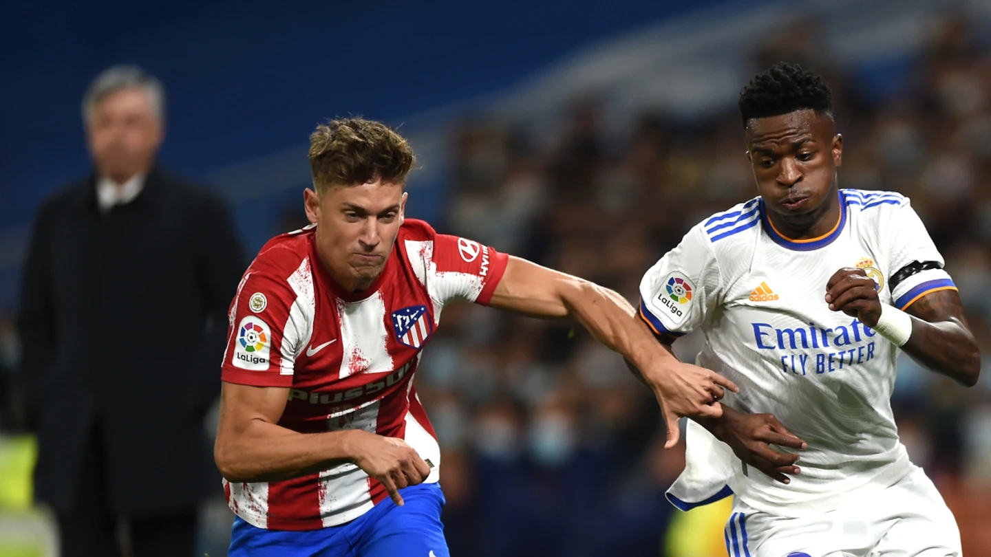 Marcos Llorente, ante Vinicius Marcos Llorente, ante Vinicius