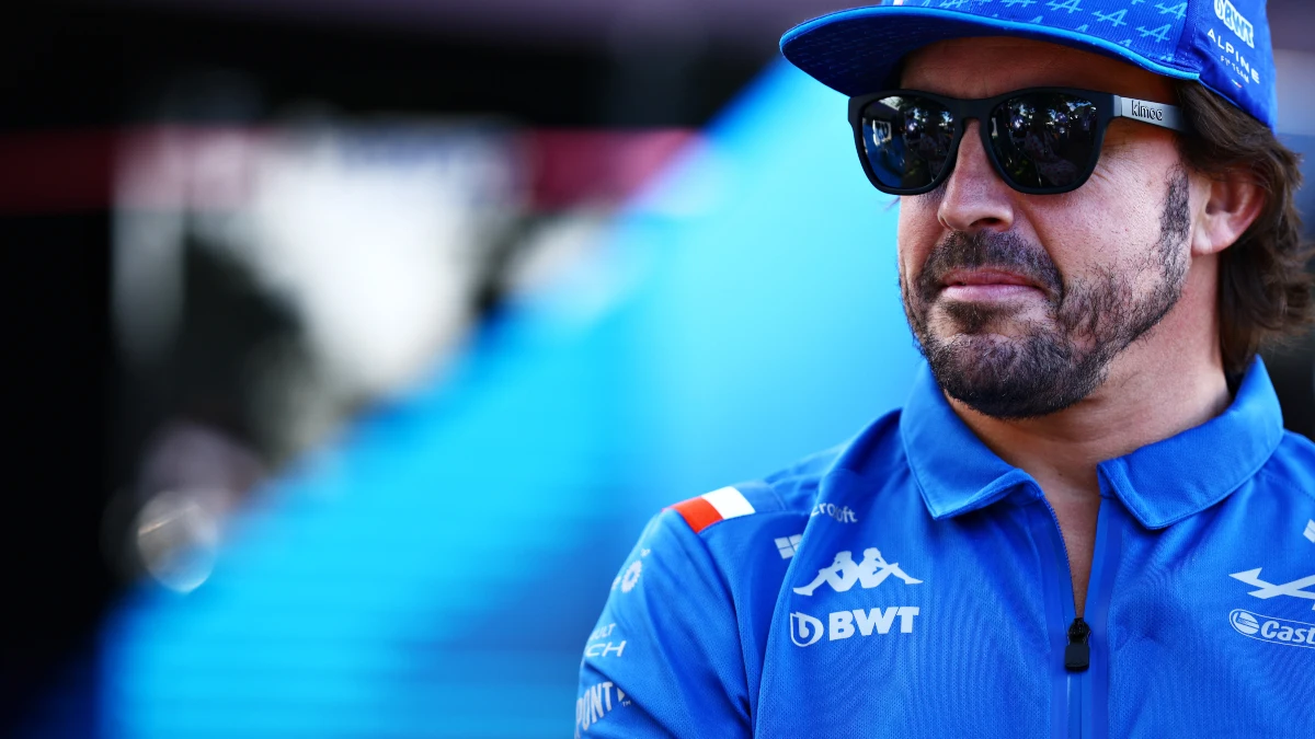 Fernando Alonso, con Alpine