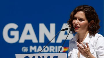 La presidenta de la Comunidad de Madrid, Isabel Díaz Ayuso