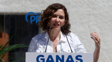 La presidenta de la Comunidad de Madrid, Isabel Díaz Ayuso