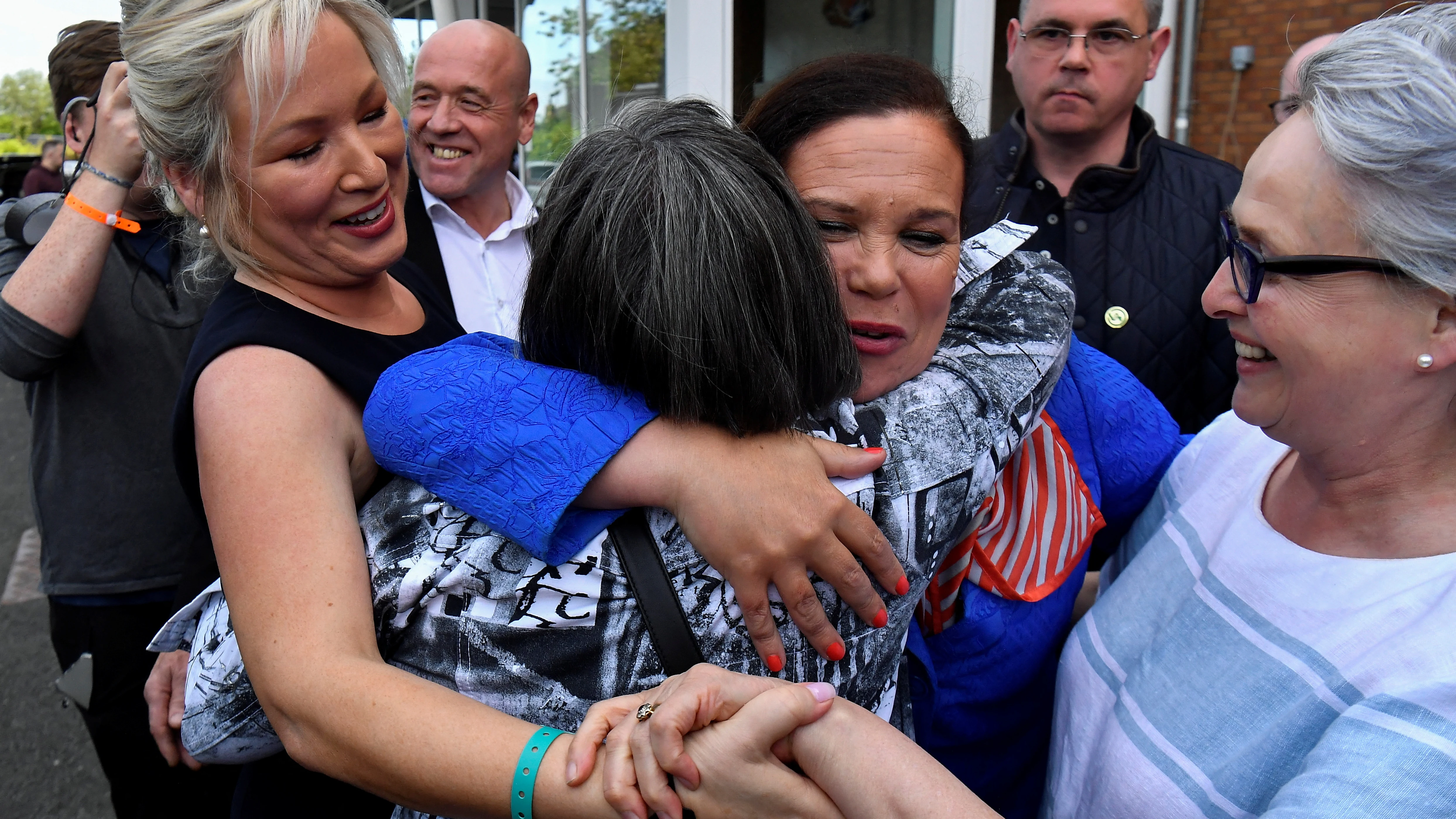 El Sinn Féin celebra su victoria