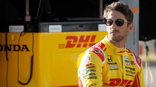 Romain Grosjean, en la IndyCar Romain Grosjean, en la IndyCar