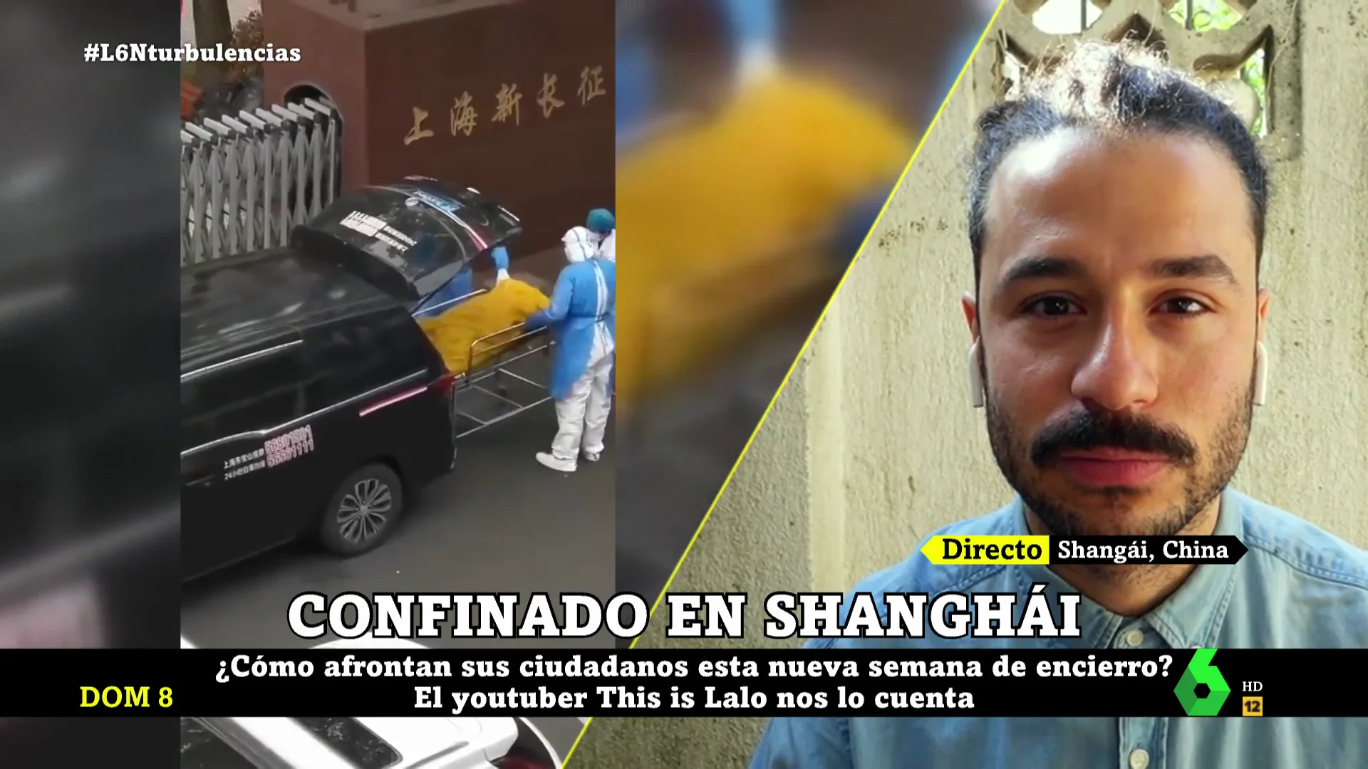 Las impactantes imágenes de operarios chinos cargando a una anciana pensando que era un cadáver en pleno confinamiento por COVID