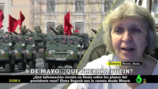 Una ciudadana rusa explica qué esperan de Putin el 'Día de la Victoria' rusa: "Por primera vez es una fecha alarmante" Una ciudadana rusa explica qué esperan de Putin el 'Día de la Victoria' rusa: "Por primera vez es una fecha alarmante"