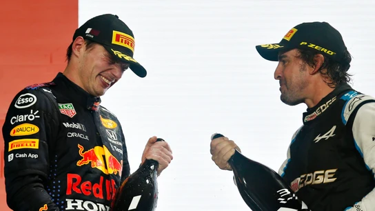 Verstappen y Alonso Verstappen y Alonso
