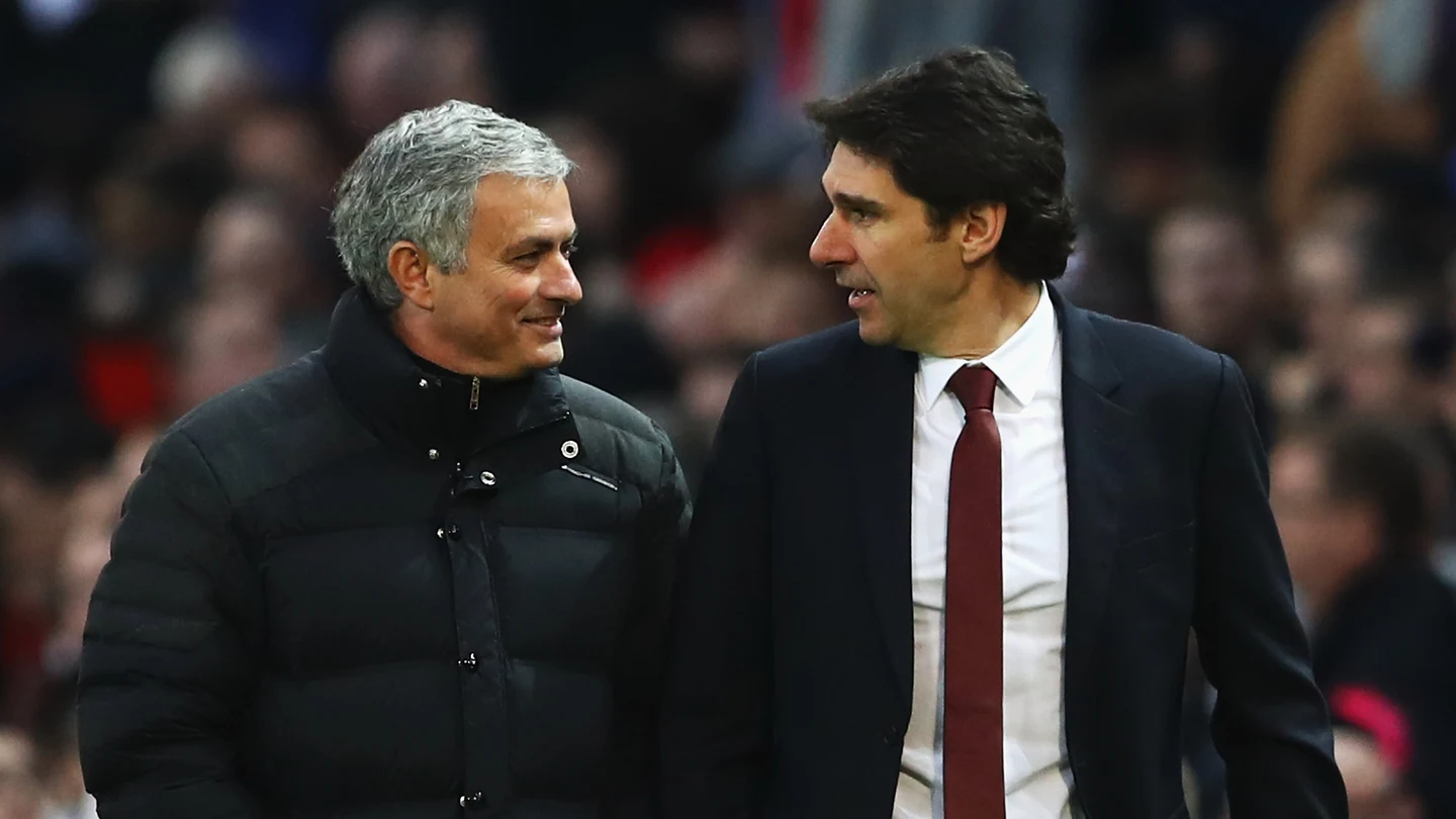 José Mourinho y Aitor Karanka José Mourinho y Aitor Karanka