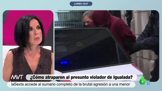 Beatriz de Vicente analiza el perfil del violador de Igualada: "Si no le llegan a coger, podía convertirse en un serial" Beatriz de Vicente analiza el perfil del violador de Igualada: "Si no le llegan a coger, podía convertirse en un serial"
