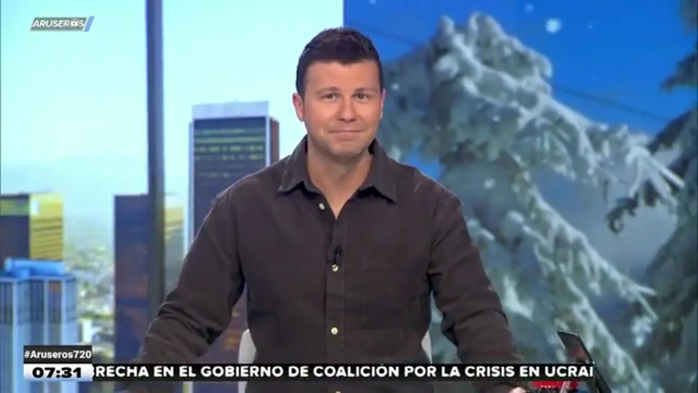 Marc Redondo, el hombre del tiempo de Aruser@s: "Alfonso Arús era un ídolo de mi infancia" Marc Redondo, el hombre del tiempo de Aruser@s: "Alfonso Arús era un ídolo de mi infancia"