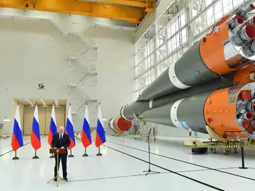 Vladimir Putin ha anunciado que seguirá con su programa lunar pese a las sanciones Vladimir Putin ha anunciado que seguirá con su programa lunar pese a las sanciones