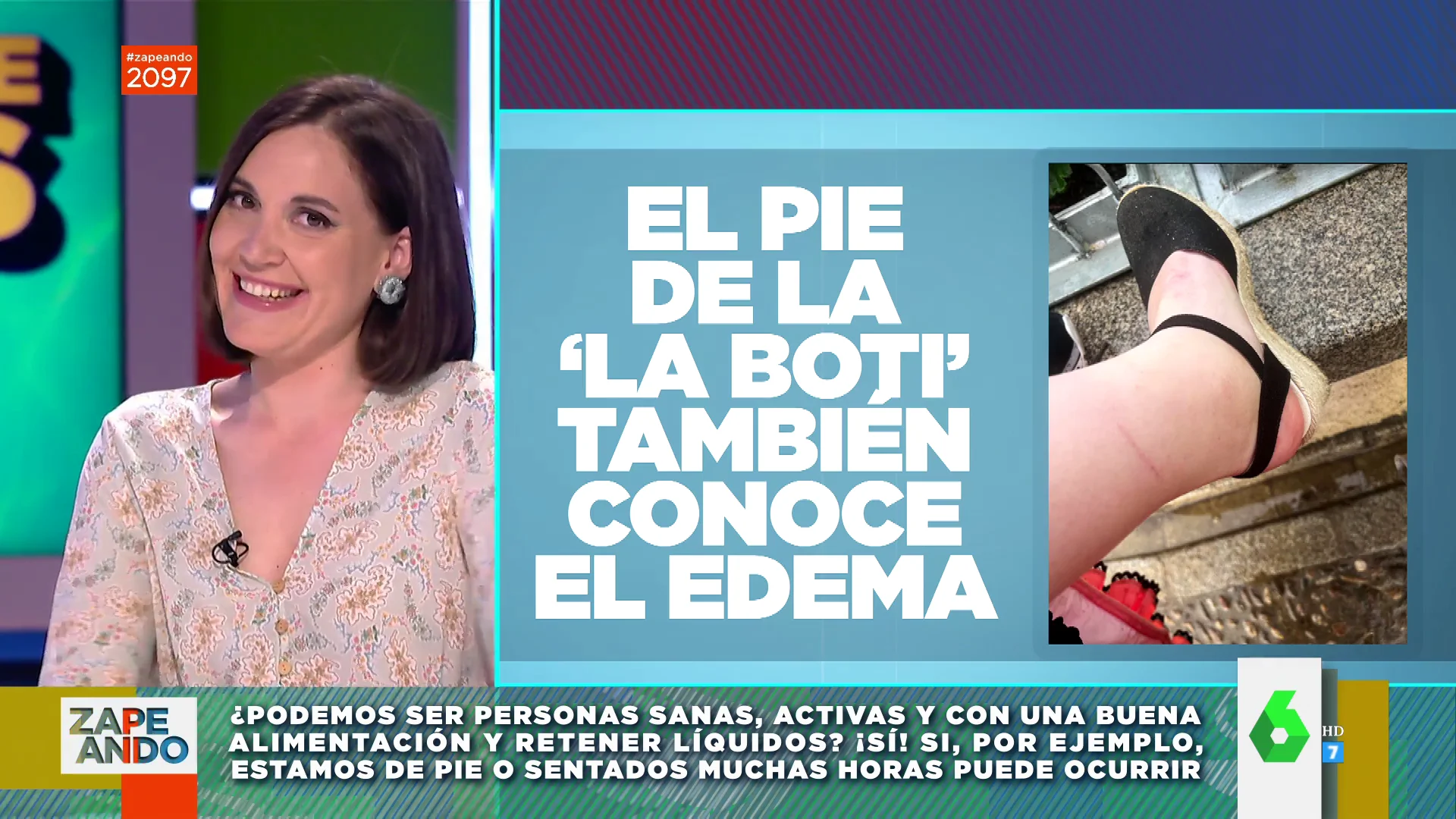 Así acabaron de hinchados los pies de Boticaria García tras 12 horas de pie en la Feria de Abril: "A mí ya no me avergüenza nada"