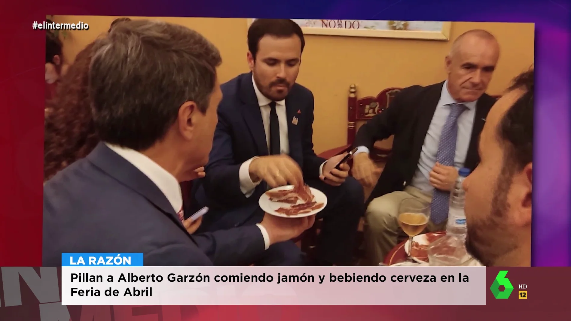 La ironía de Dani Mateo con los haters de Alberto Garzón por comer jamón: "Un comunista debe alimentarse de cartón"