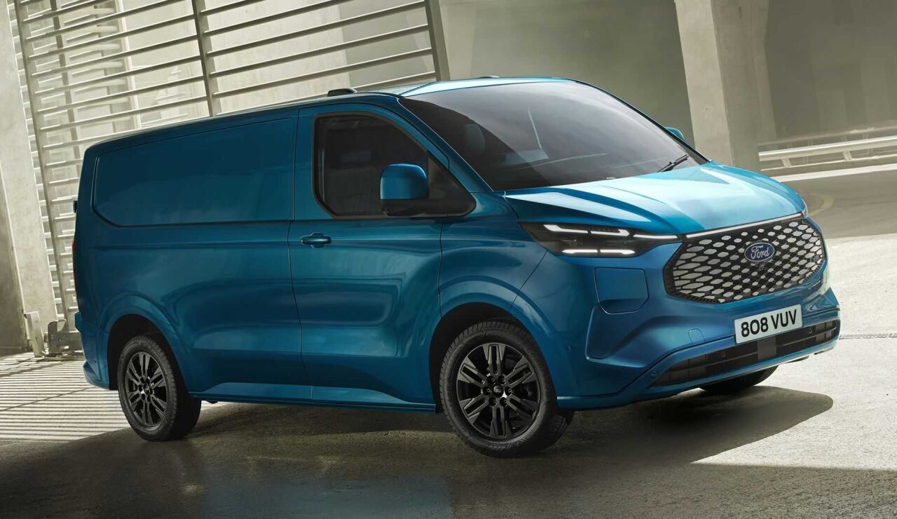 Así es la nueva furgoneta eléctrica de Ford, la E-Transit Custom
